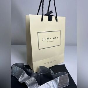 Jo Malone Shopping Bag 9x7x3.5" Empty Yellow Gift Tote